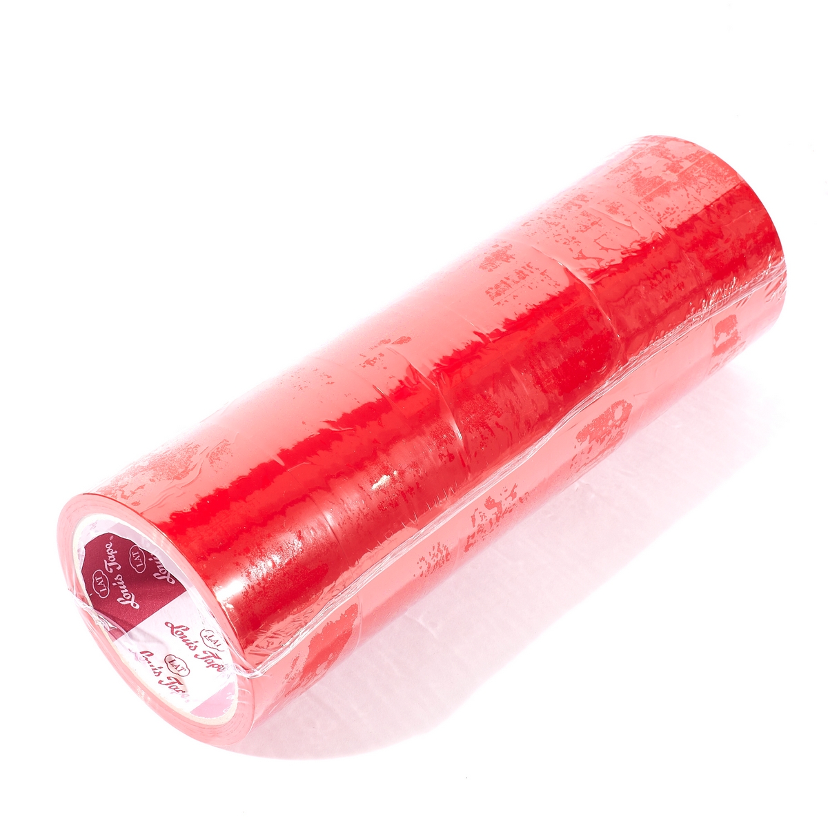 เทป OPP สีแดง 2"X50 หลา (แกนแดง) LOUIS รุ่น 0300R ราคา ฿140.4