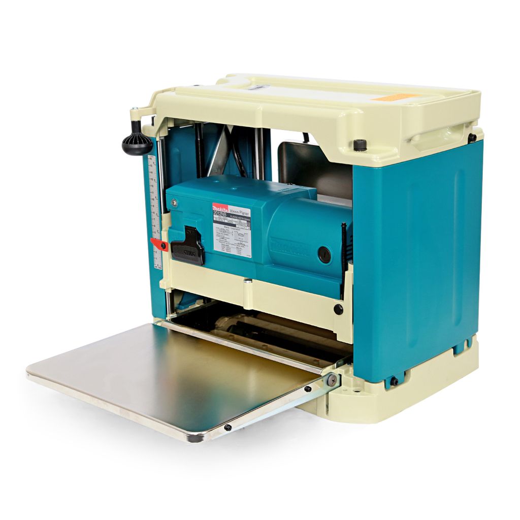 MAKITA กบแท่นไสไม้ กำลังไฟ 1,650 วัตต์ รุ่น 2012NB ขนาด 304 มม. (12 นิ้ว) ความเร็วรอบตัวเปล่า 8,500 รอบ/นาที (มากีต้า) ราคา ฿21,300.4