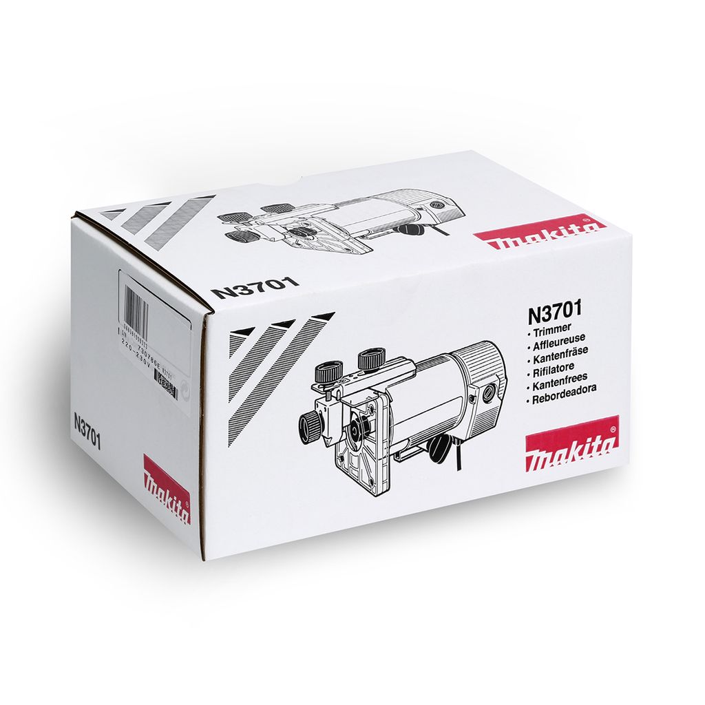 MAKITA เครื่องแกะลายไม้ กำลังไฟ 440 วัตต์ รุ่น N3701 ขนาด 1/4 นิ้ว (6 มม.) ความเร็วรอบตัวเปล่า 30,000 รอบ/นาที (มากีต้า) รูปที่ 5