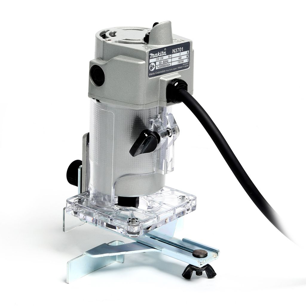 MAKITA เครื่องแกะลายไม้ กำลังไฟ 440 วัตต์ รุ่น N3701 ขนาด 1/4 นิ้ว (6 มม.) ความเร็วรอบตัวเปล่า 30,000 รอบ/นาที (มากีต้า) ราคา ฿3,048.8