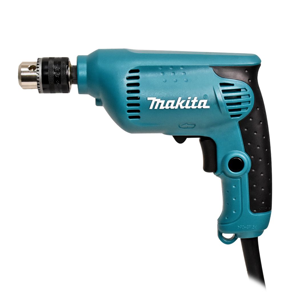 MAKITA สว่านไฟฟ้า ขนาด 3/8 นิ้ว กำลังไฟ 450 วัตต์ รุ่น 6412 ความเร็วรอบตัวเปล่าสูงสุด 0-3,400 รอบ/นาที มีฉนวนสองชั้น ปรับซ้ายขวาได้ หัวสว่านแบบสวมเร็ว (มากีต้า) รูปที่ 5