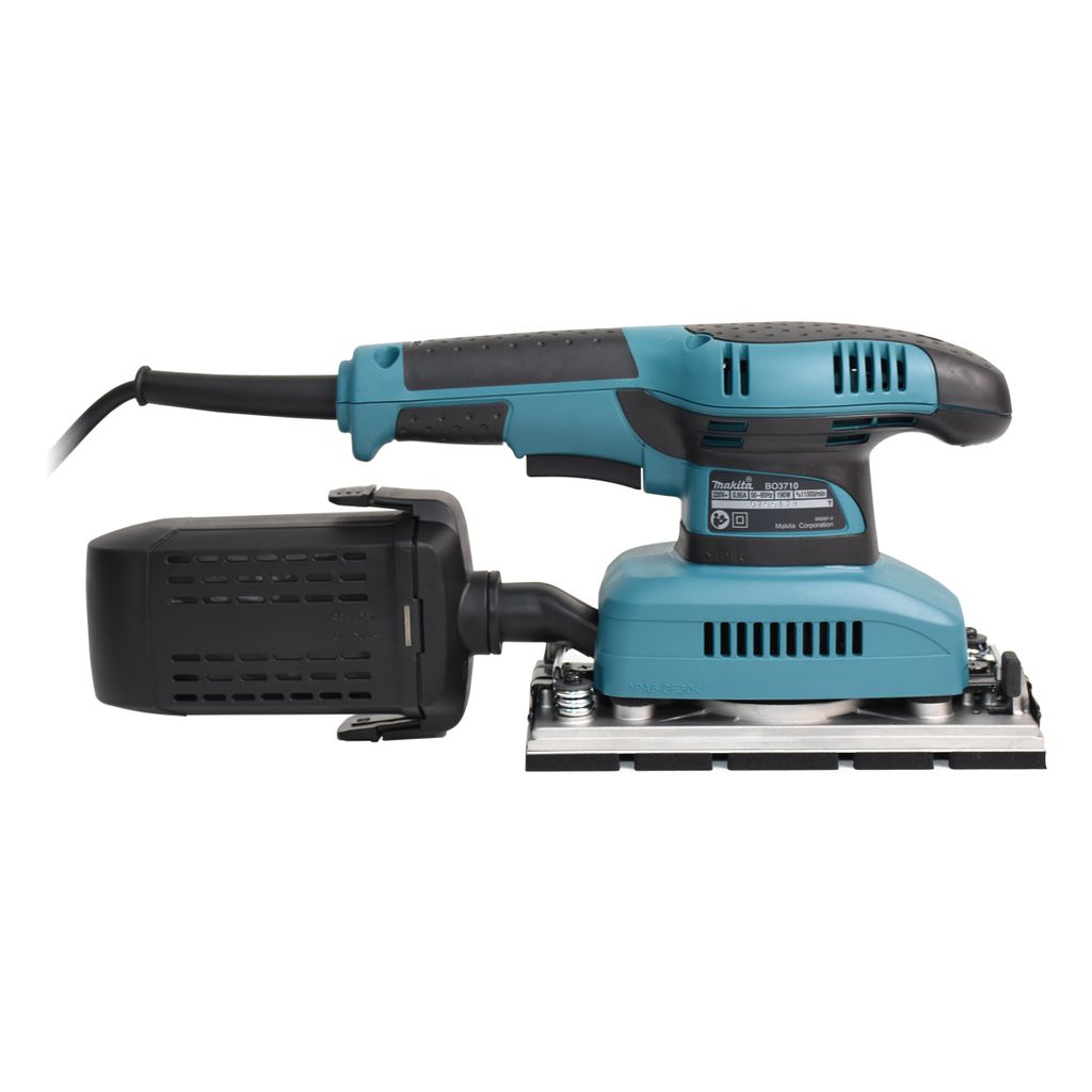 MAKITA เครื่องขัดกระดาษทรายสั่น 93 X 228 มม. (3-5/8 X 9 นิ้ว) กำลังไฟ 190 วัตต์ รุ่น BO-3710 ความเร็วการขัด 11,000 OPM ฉนวนสองชั้น มีสวิตช์ปรับความเร็ว (มากีต้า) รูปที่ 3