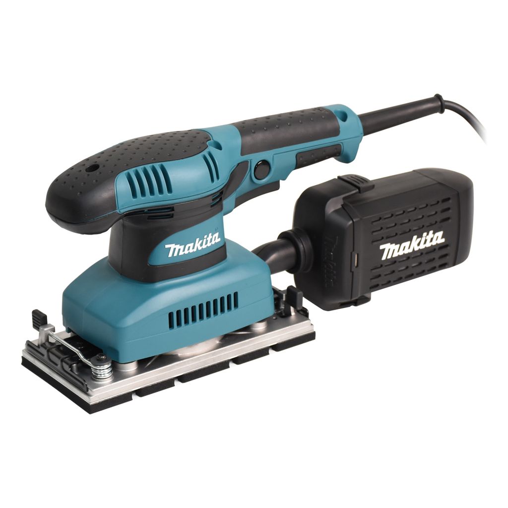 MAKITA เครื่องขัดกระดาษทรายสั่น 93 X 228 มม. (3-5/8 X 9 นิ้ว) กำลังไฟ 190 วัตต์ รุ่น BO-3710 ความเร็วการขัด 11,000 OPM ฉนวนสองชั้น มีสวิตช์ปรับความเร็ว (มากีต้า) ราคา ฿2,354