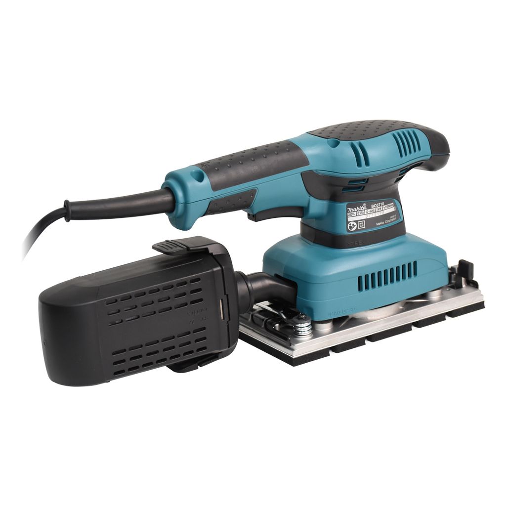 MAKITA เครื่องขัดกระดาษทรายสั่น 93 X 228 มม. (3-5/8 X 9 นิ้ว) กำลังไฟ 190 วัตต์ รุ่น BO-3710 ความเร็วการขัด 11,000 OPM ฉนวนสองชั้น มีสวิตช์ปรับความเร็ว (มากีต้า) รูปที่ 4