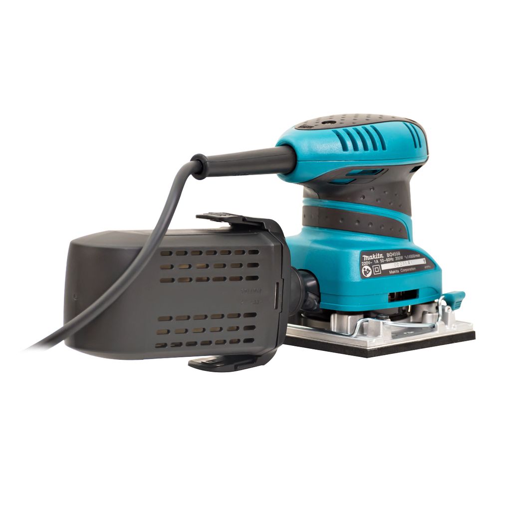 MAKITA เครื่องขัดกระดาษทรายสั่น กำลังไฟ 200 วัตต์ รุ่น BO-4558 ขนาดกระดาษทราย 114 X 140 มม. (มากีต้า) รูปที่ 4