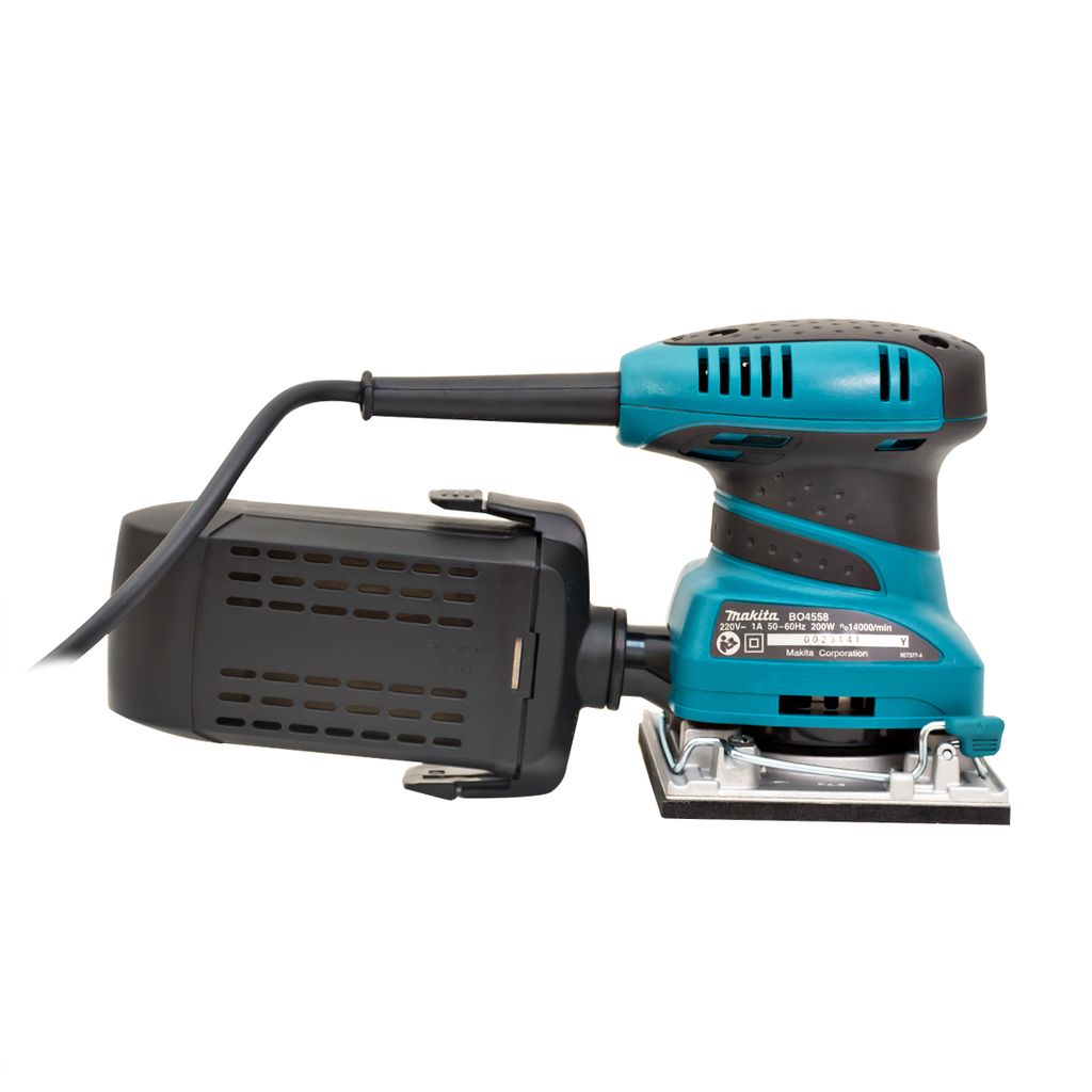 MAKITA เครื่องขัดกระดาษทรายสั่น กำลังไฟ 200 วัตต์ รุ่น BO-4558 ขนาดกระดาษทราย 114 X 140 มม. (มากีต้า) รูปที่ 3