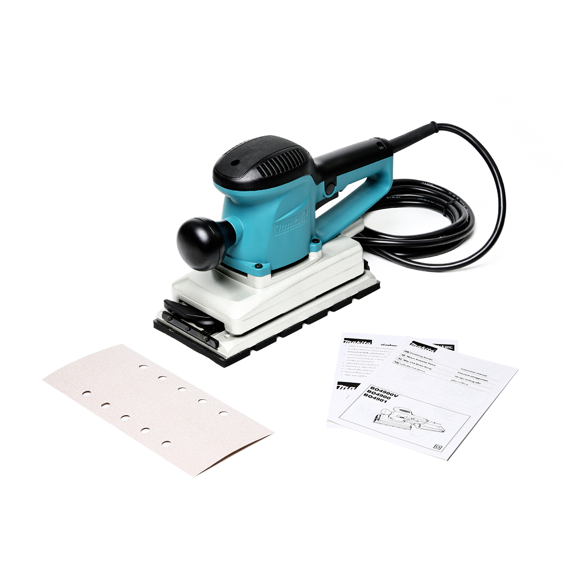 MAKITA เครื่องขัดกระดาษทรายสั่น กำลังไฟ 330 วัตต์ รุ่น BO-4901 ขนาดกระดาษทราย 115 X 280 มม. (มากีต้า) รูปที่ 4
