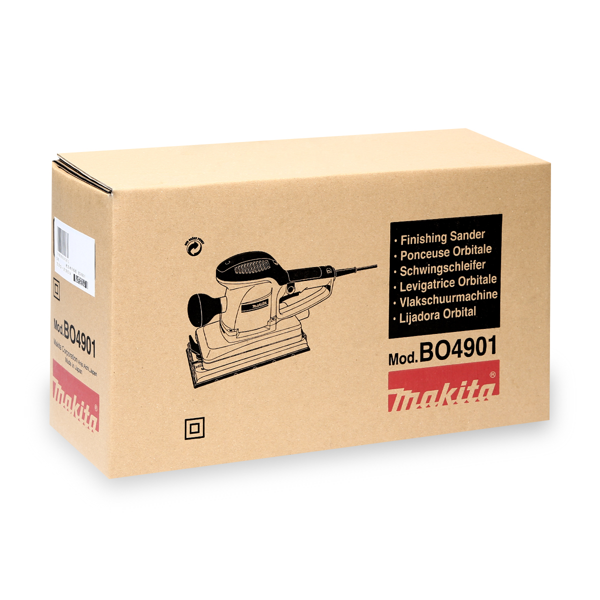 MAKITA เครื่องขัดกระดาษทรายสั่น กำลังไฟ 330 วัตต์ รุ่น BO-4901 ขนาดกระดาษทราย 115 X 280 มม. (มากีต้า) รูปที่ 5