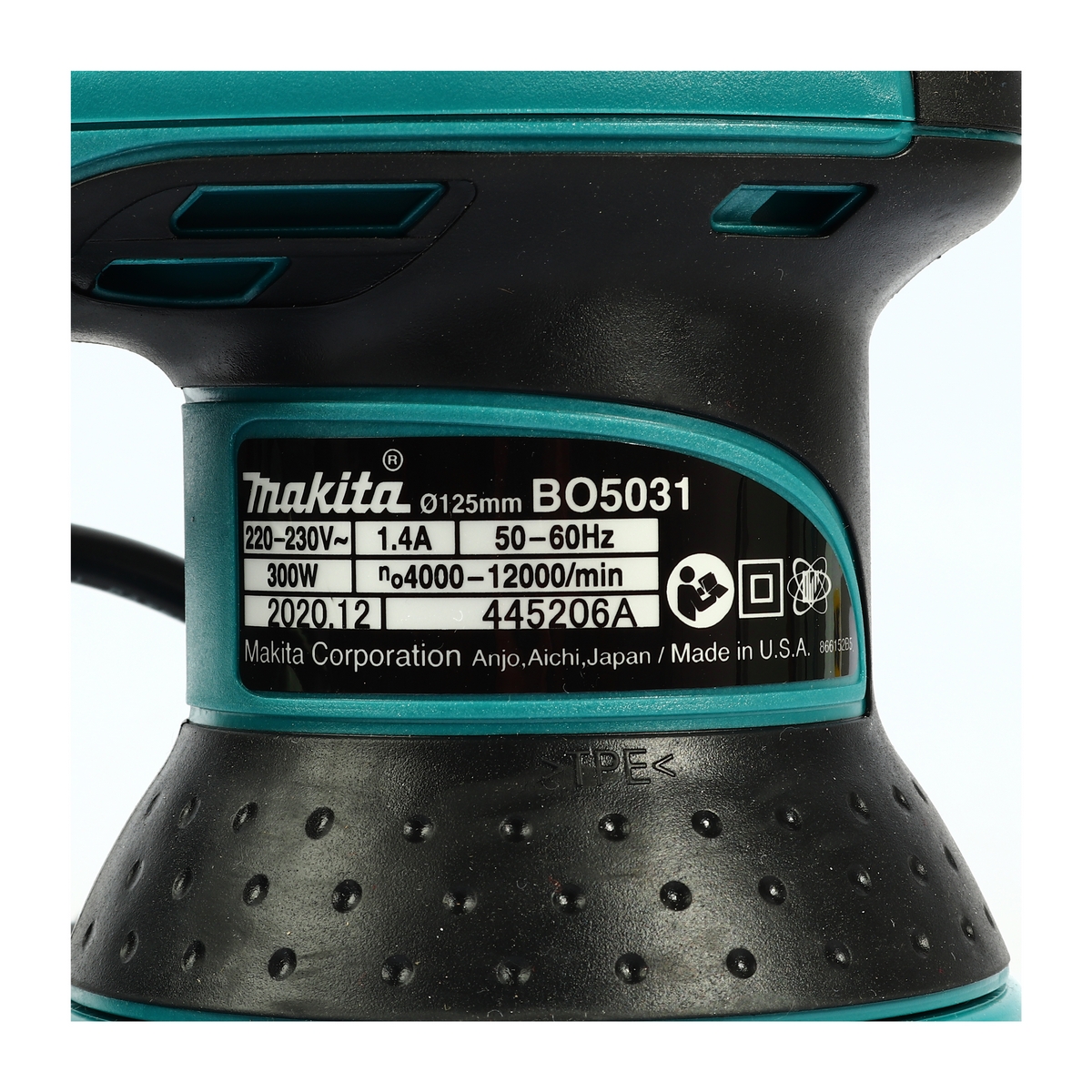 MAKITA เครื่องขัดกระดาษทรายแบบสั่นสุ่ม กำลังไฟ 300 วัตต์ รุ่น BO-5031 ขนาด 5 นิ้ว (125 มม.) ปรับรอบ (มากีต้า) รูปที่ 5