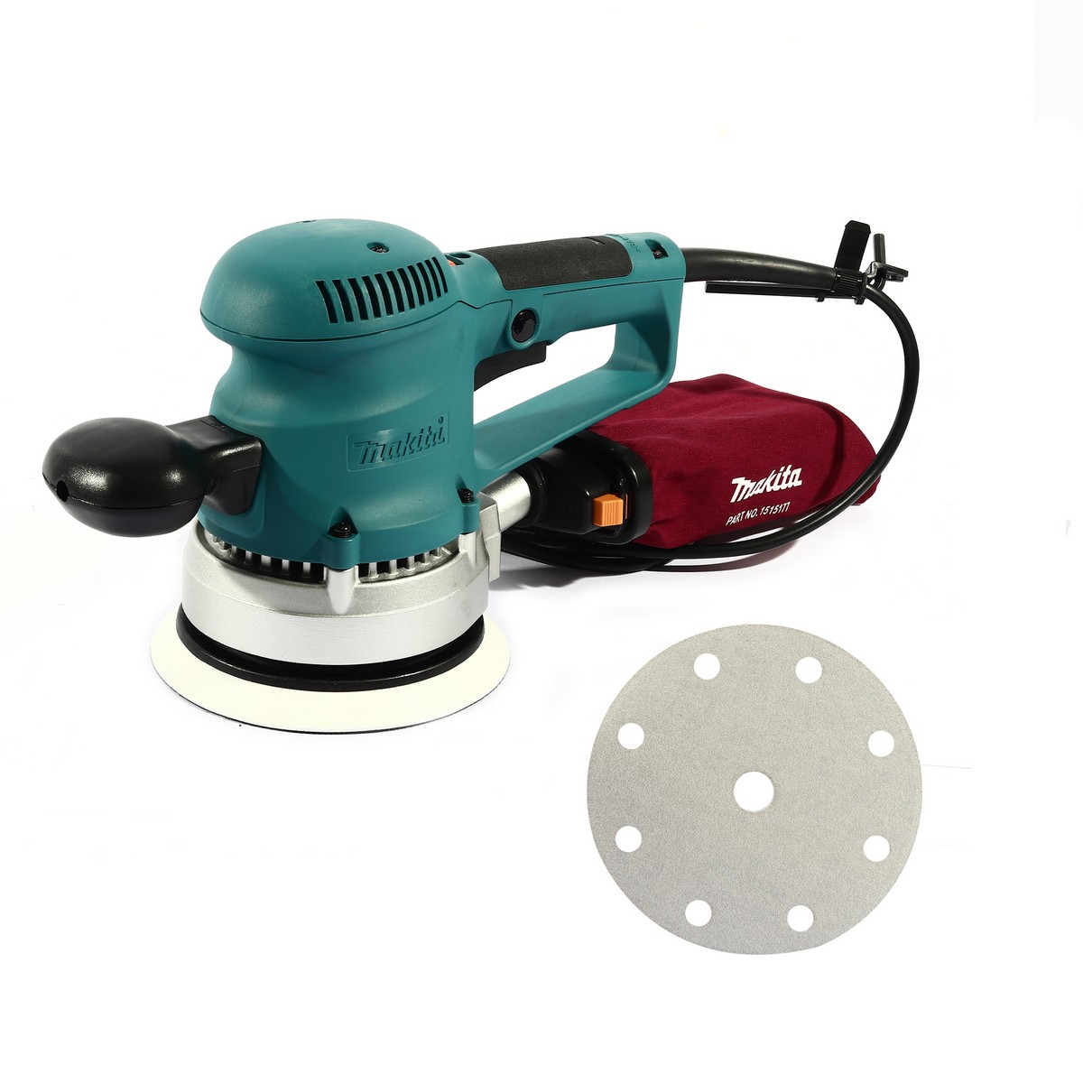 MAKITA เครื่องขัดกระดาษทรายแบบสั่นสุ่ม กำลังไฟ 310 วัตต์ รุ่น BO6030 ขนาด 6 นิ้ว (150 มม.) (มากีต้า) ราคา ฿4,614.4