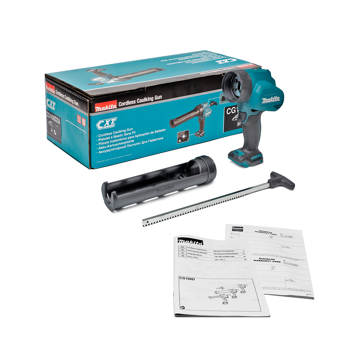 MAKITA ปืนยิงซิลิโคนไร้สาย 12 โวลต์ รุ่น CG100DZA (ไม่รวมแบตเตอรี่-แท่นชาร์จ) (มากีต้า) รูปที่ 5