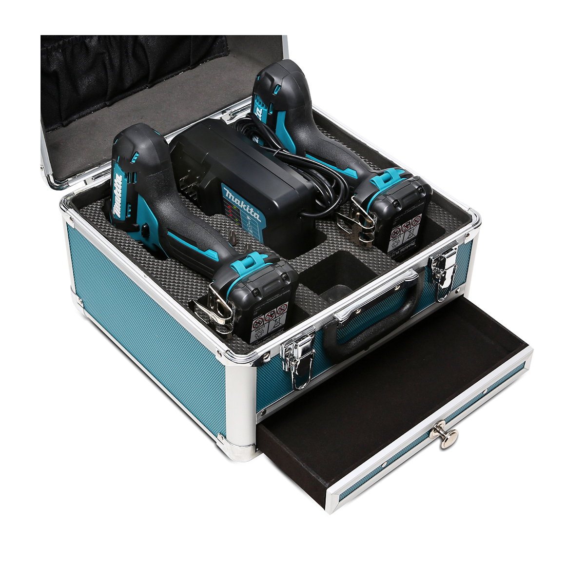 MAKITA ชุด COMBO KIT 12VMAX รุ่น CLX224X1 ประกอบด้วย DF333DZ + TD110DZ พร้อมกล่อง (มากีต้า) รูปที่ 4