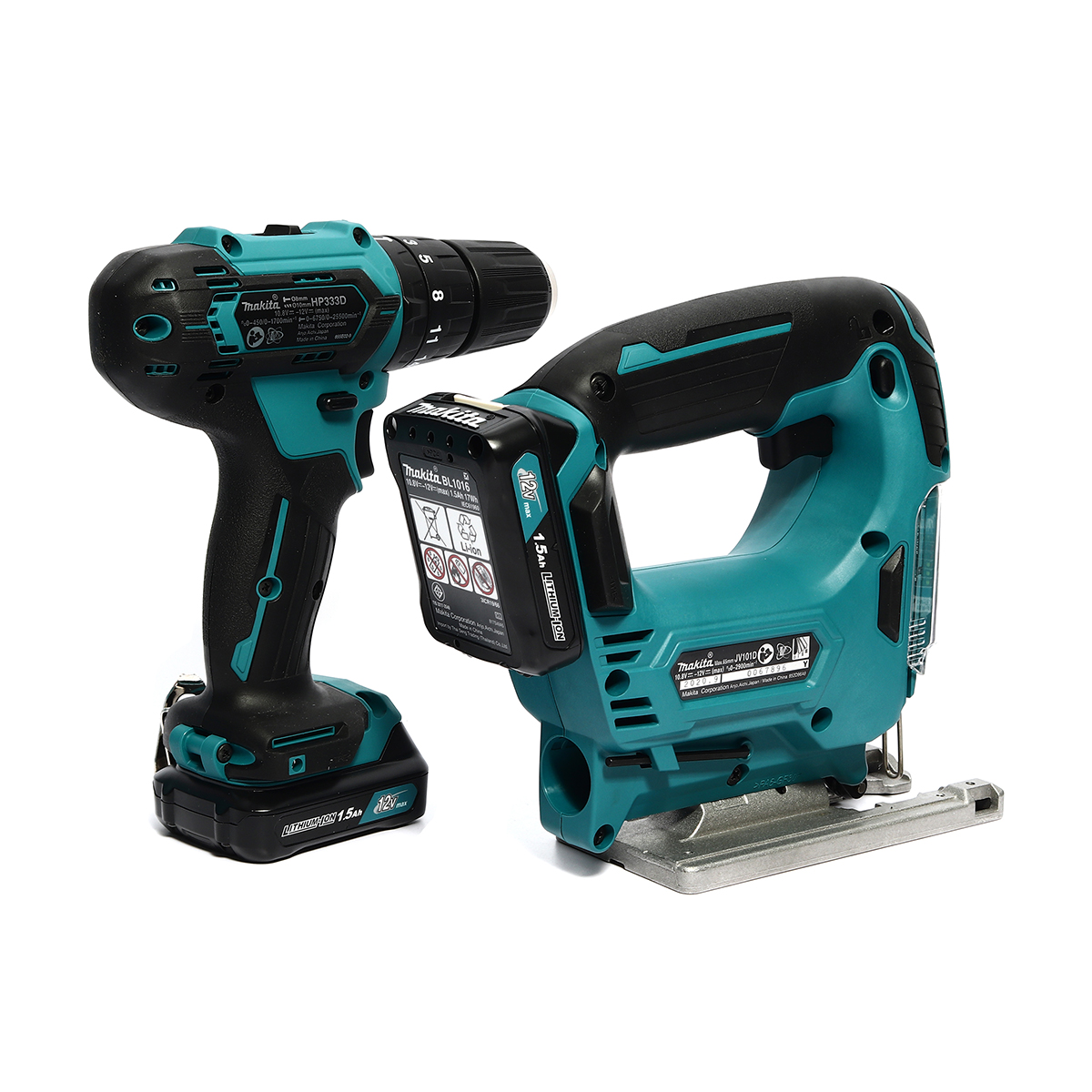 MAKITA Combo Set HP333DZ + JV101DZ + Battery + Accessory photo 3