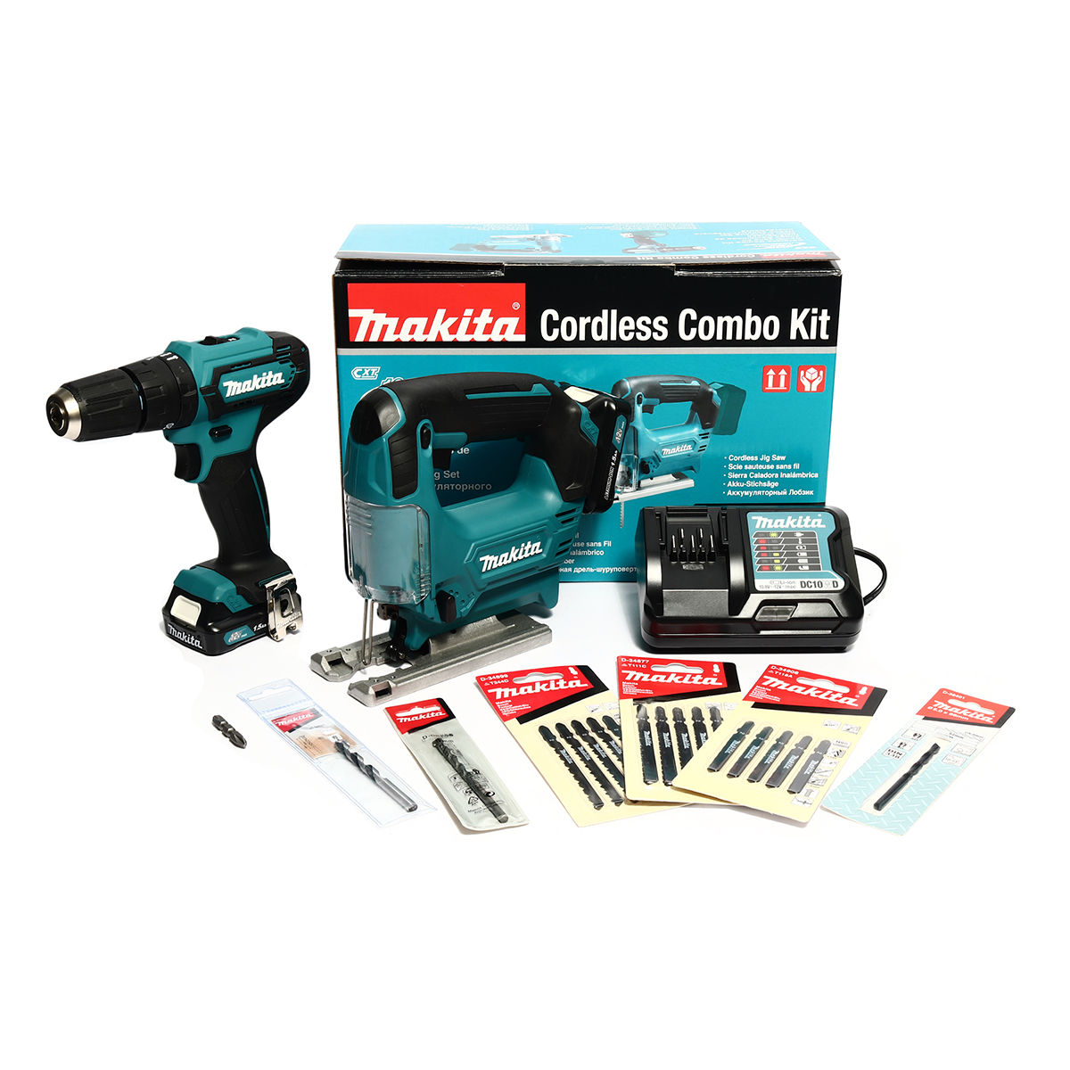 MAKITA Combo Set HP333DZ + JV101DZ + Battery + Accessory price ฿5,665