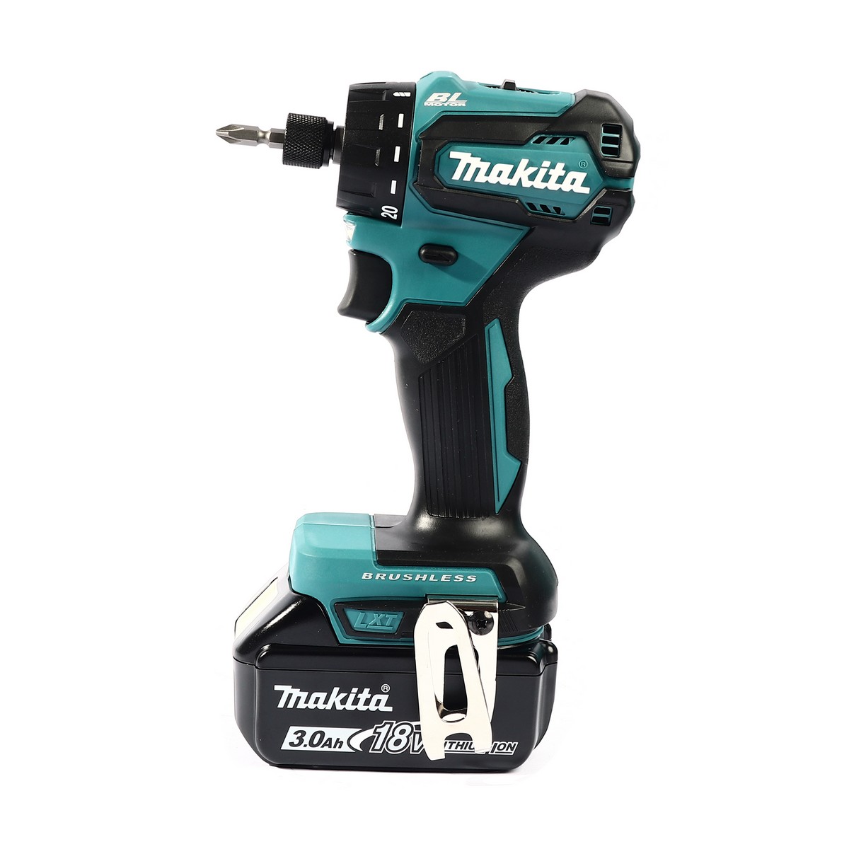 MAKITA สว่านไขควงคลัช 18 โวลต์ รุ่น DDF083RFE (รวมแบตเตอรี่และแท่นชาร์จ) ความเร็วรอบตัวเปล่า (สูง) 0 - 1,700 รอบ/นาที (มากีต้า) รูปที่ 3