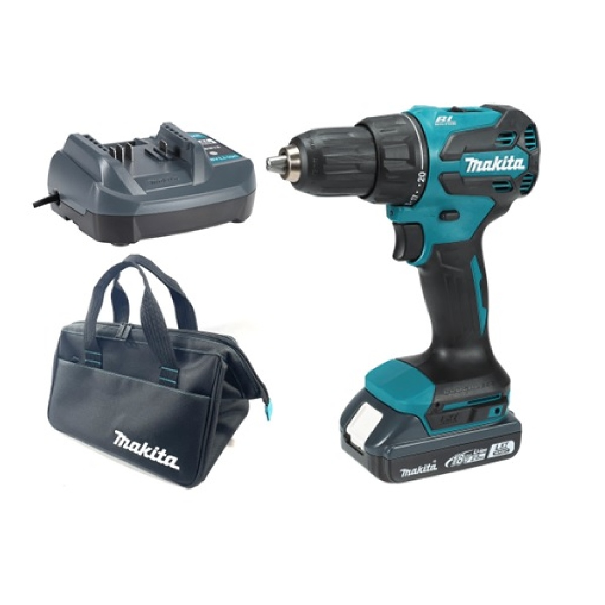 สว่านไขควง 18V LXT-BASIC แบต 1 MAKITA รุ่น DDF490WV ราคา ฿2,466.85