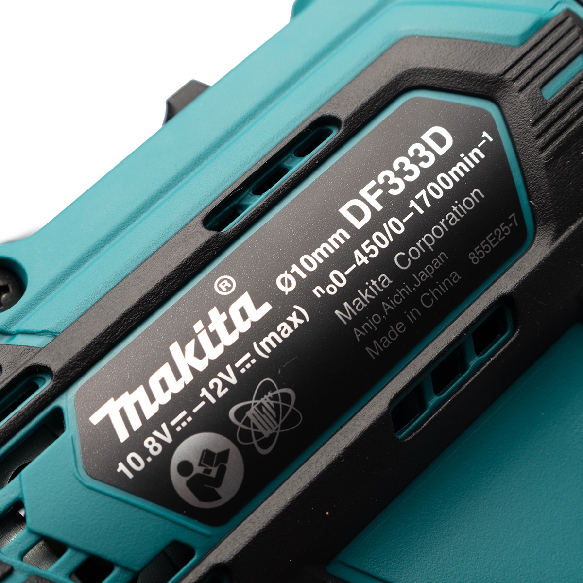 MAKITA สว่านไขควงไร้สาย 12 โวลต์ ขนาด 3/8 นิ้ว รุ่น DF333DWYE แรงบิดหมุน 28 นิวตันเมตร รวมแบตเตอรี่และแท่นชาร์จ (มากีต้า) รูปที่ 4