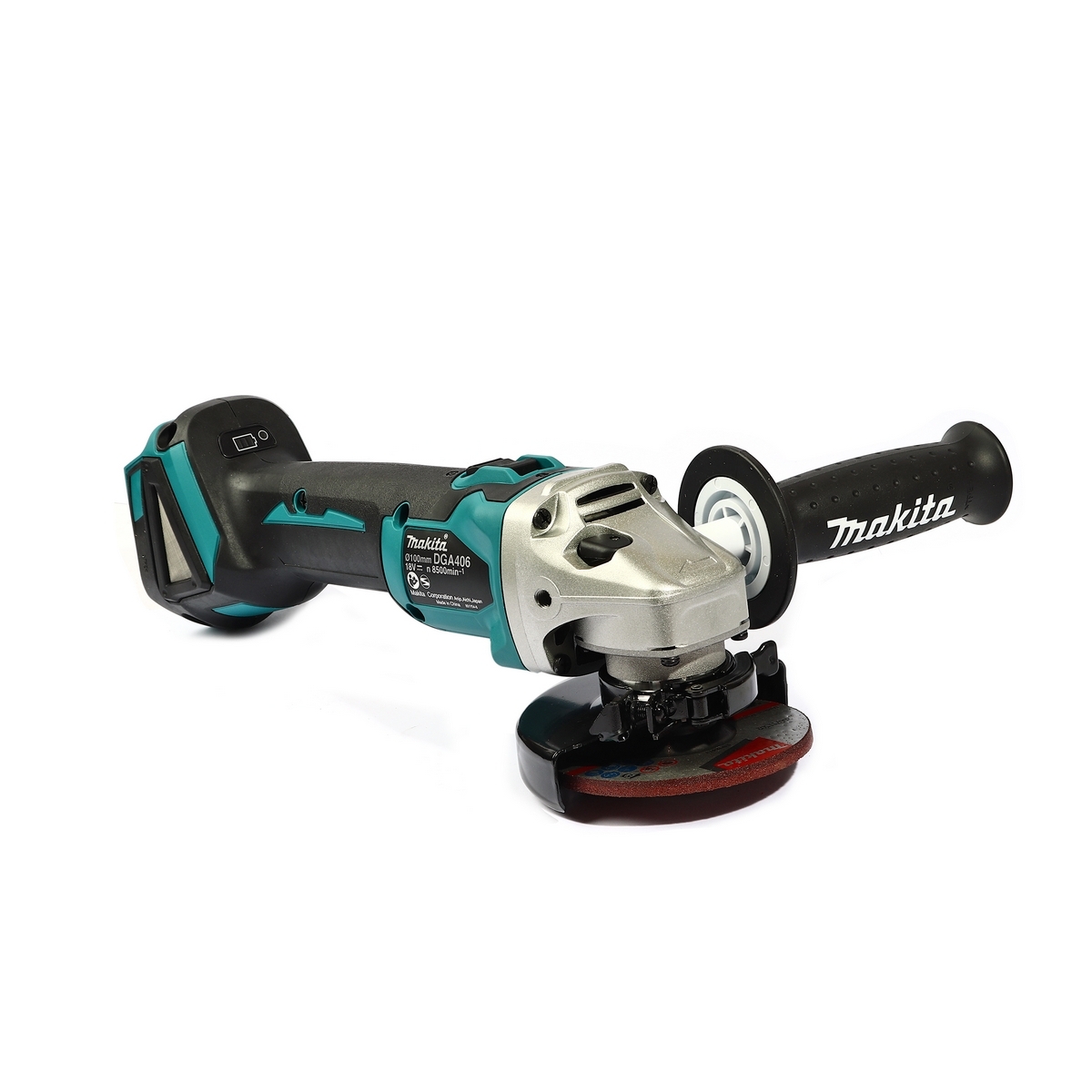 MAKITA เครื่องเจียรไร้สาย 18 โวลต์ รุ่น DGA406Z ขนาด 4 นิ้ว (ไม่รวมแบตเตอรี่และแท่นชาร์จ) ความเร็วรอบตัวเปล่า 8,500 รอบ/นาที (มากีต้า) รูปที่ 5