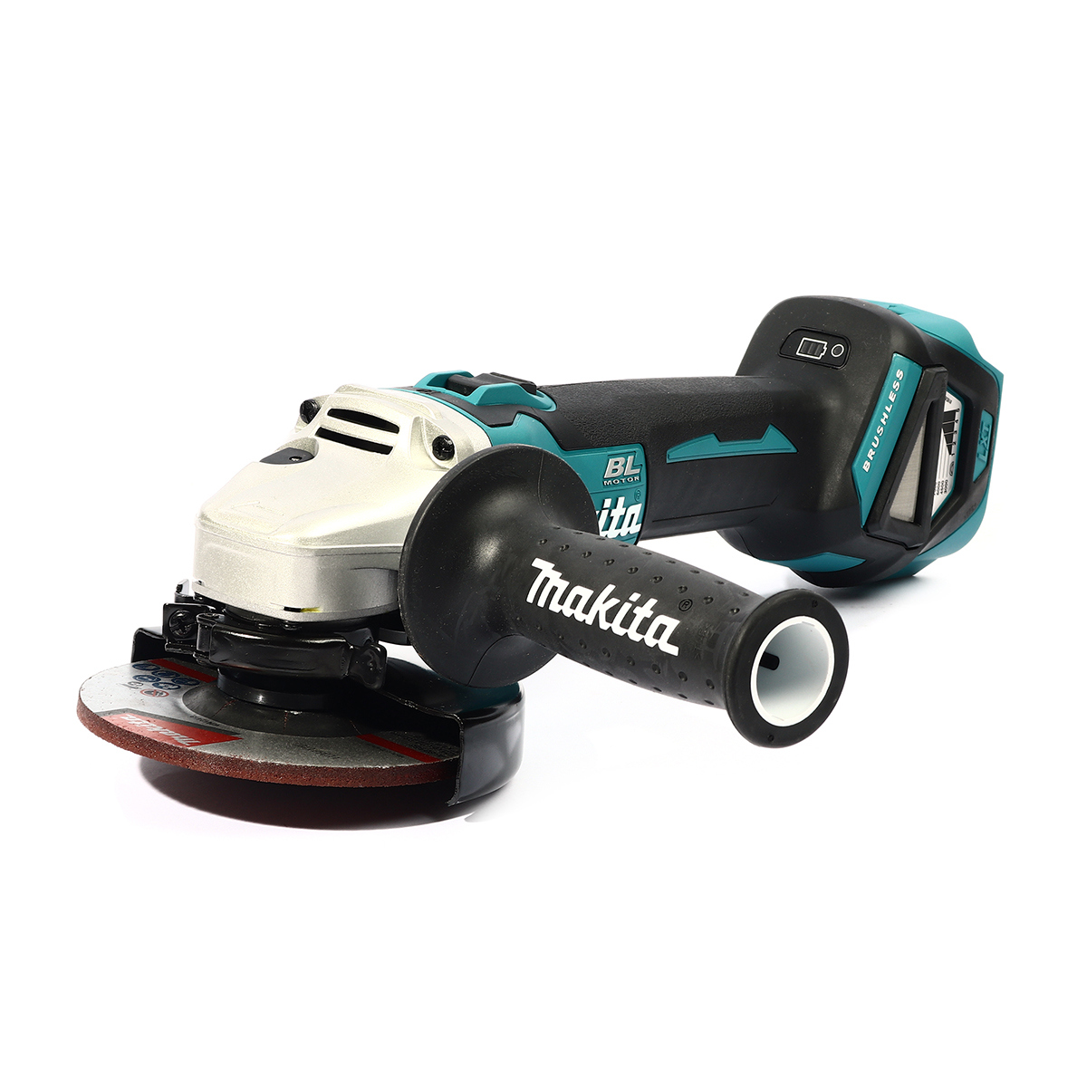 MAKITA เครื่องเจียรไร้สาย 18 โวลต์ รุ่น DGA511Z ขนาด 5 นิ้ว (ไม่รวมแบตเตอรี่และแท่นชาร์จ) ความเร็วรอบตัวเปล่า 3,000 - 8,500 รอบ/นาที (มากีต้า) รูปที่ 2