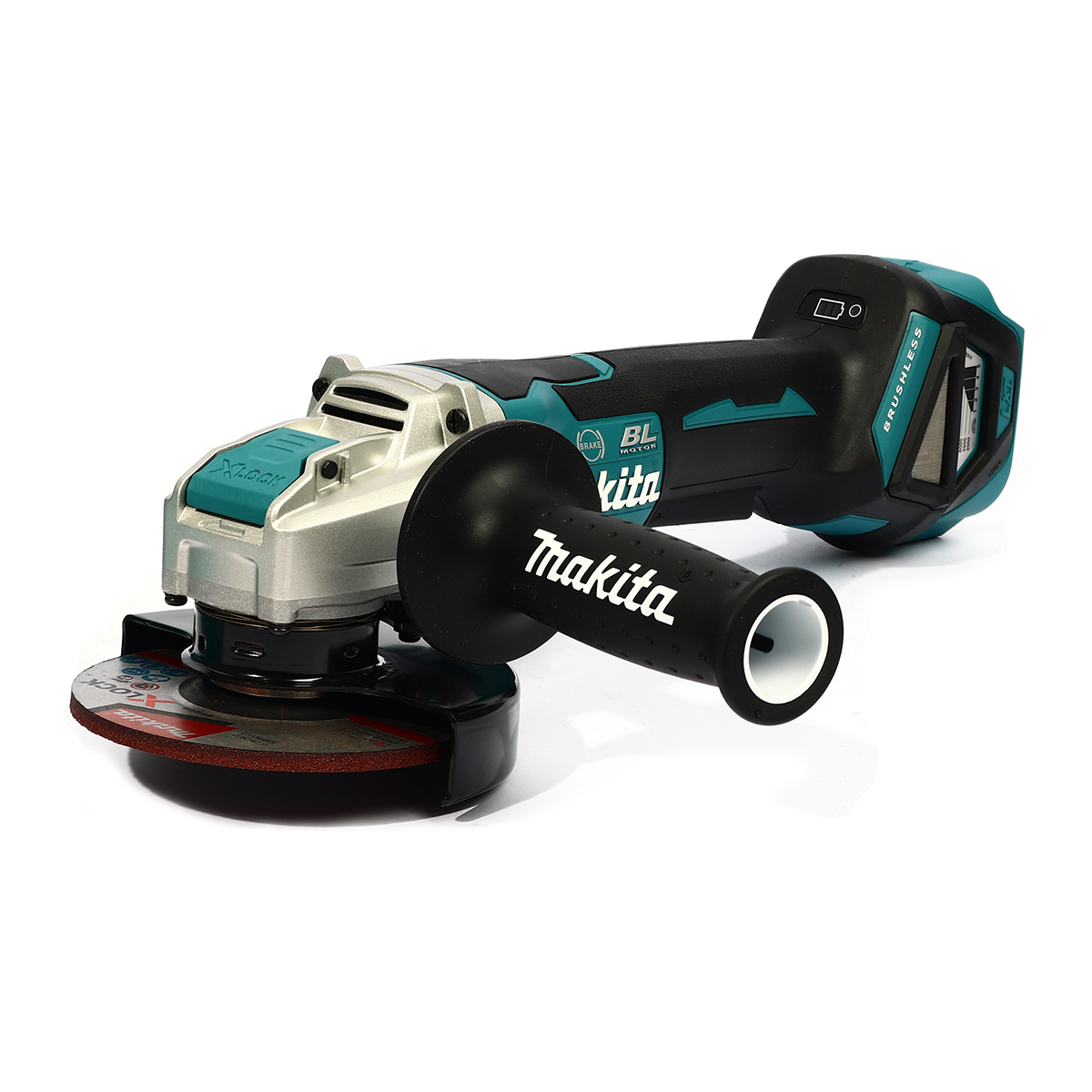 MAKITA เครื่องเจียรไร้สาย 18 โวลต์ รุ่น DGA519Z ขนาด 5 นิ้ว (ไม่รวมแบตเตอรี่และแท่นชาร์จ) ความเร็วรอบตัวเปล่า 3,000 - 8,500 รอบ/นาที (มากีต้า) รูปที่ 2