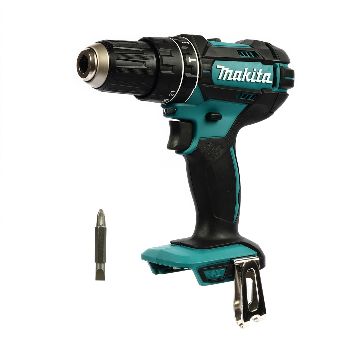 MAKITA สว่านกระแทกไร้สาย 18 โวลต์ รุ่น DHP482Z ขนาด 1/2 นิ้ว (ไม่รวมแบตเตอรี่และแท่นชาร์จ) ความเร็วรอบตัวเปล่า สูง 0 - 1,900 รอบ/นาที (มากีต้า) ราคา ฿2,607