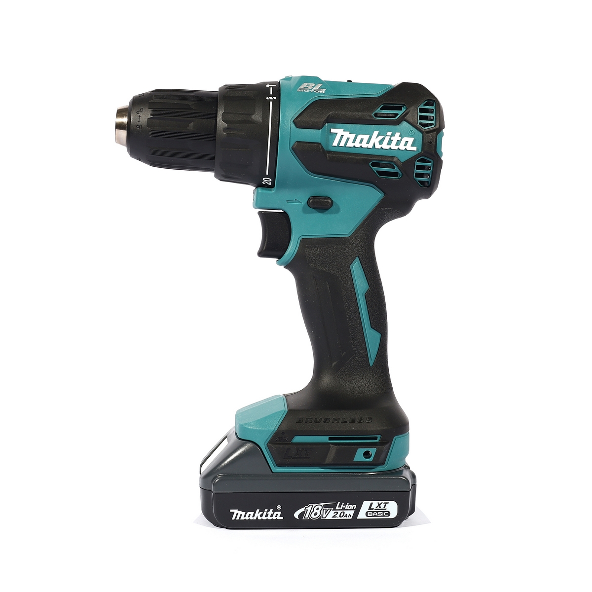MAKITA สว่านกระแทกไร้สาย 18 โวลต์ 13 มม. (1/2 นิ้ว) รุ่น DHP490WVE แรงบิดยึดสูงสุด 50 นิวตันเมตร รวม แบตเตอรี่และแท่นชาร์จ (มากีต้า) รูปที่ 3