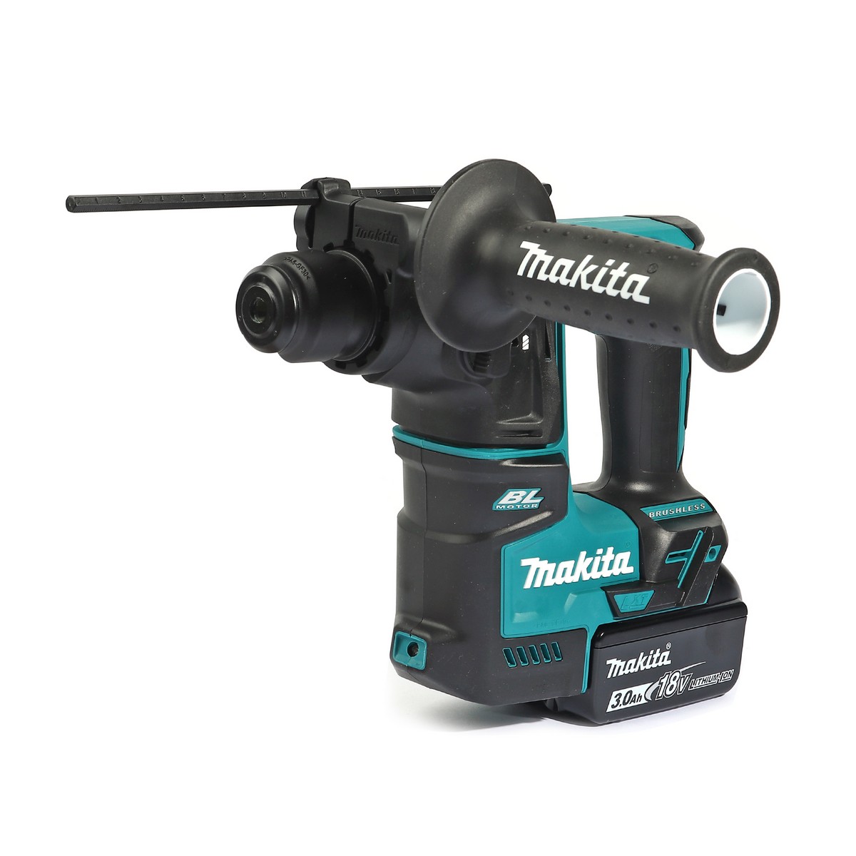 MAKITA สว่านโรตารี่ไร้สาย 18 โวลต์ รุ่น DHR171RFX3 ขนาดหัวจับดอกสว่าน 1/2 นิ้ว (รวมแบตเตอรี่และแท่นชาร์จ) (มากีต้า) รูปที่ 2