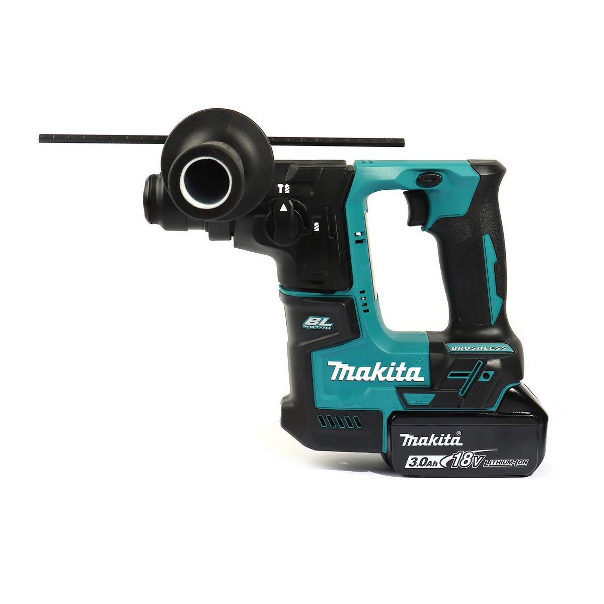 MAKITA สว่านโรตารี่ไร้สาย 18 โวลต์ รุ่น DHR171RFX3 ขนาดหัวจับดอกสว่าน 1/2 นิ้ว (รวมแบตเตอรี่และแท่นชาร์จ) (มากีต้า) รูปที่ 3