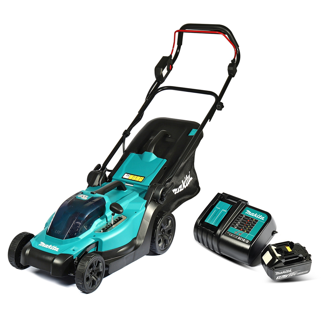 MAKITA 18V Cordless Lawn Mower Model DLM330SF, Cutting Width 330 MM (Include Battery and Charger) price ฿11,704