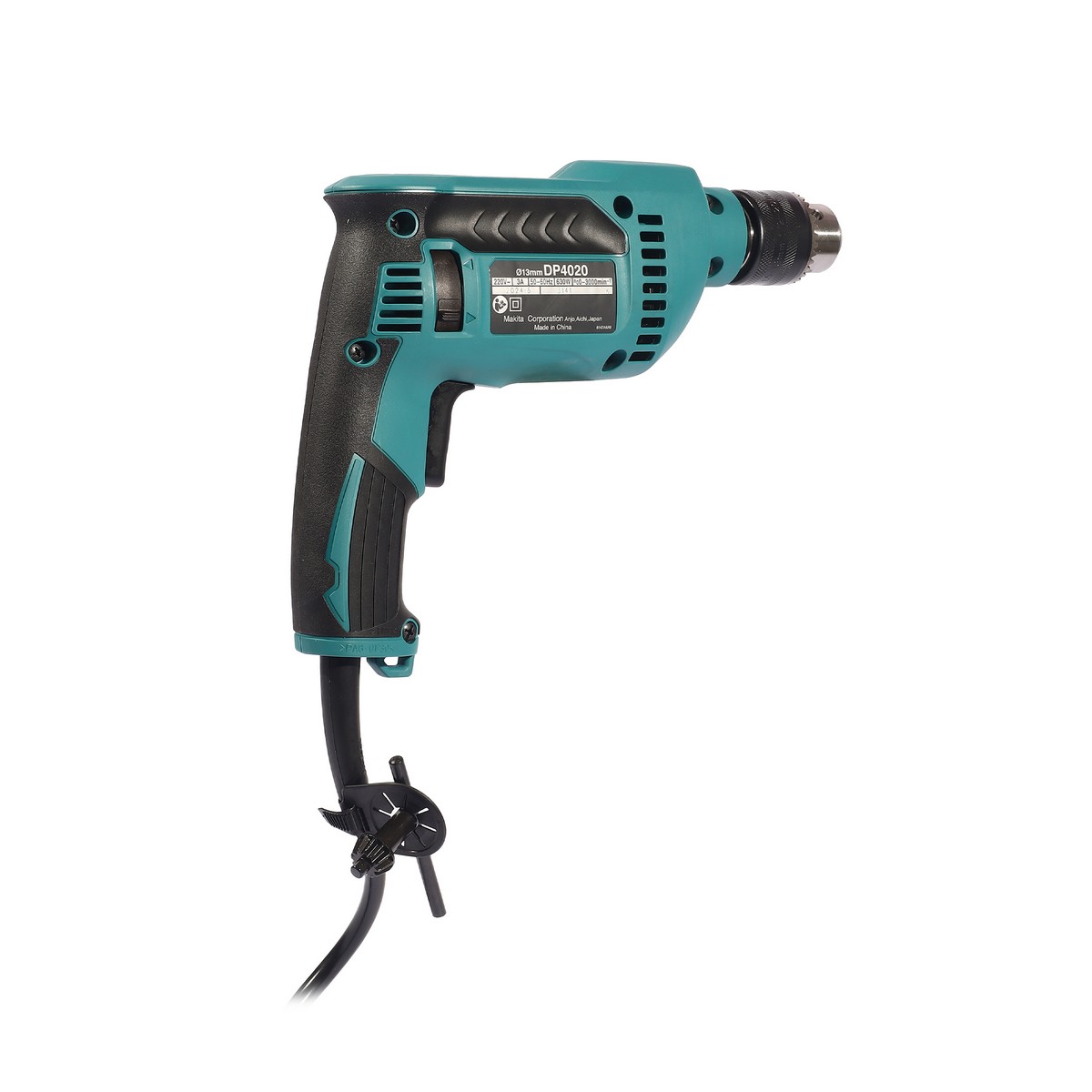 MAKITA สว่านไฟฟ้าปรับรอบ 1/2 นิ้ว รุ่น DP4020 กำลังไฟ 630 วัตต์ ความเร็วรอบตัวเปล่า (RPM) 0 - 3,000 รอบ/นาที (มากีต้า) รูปที่ 3