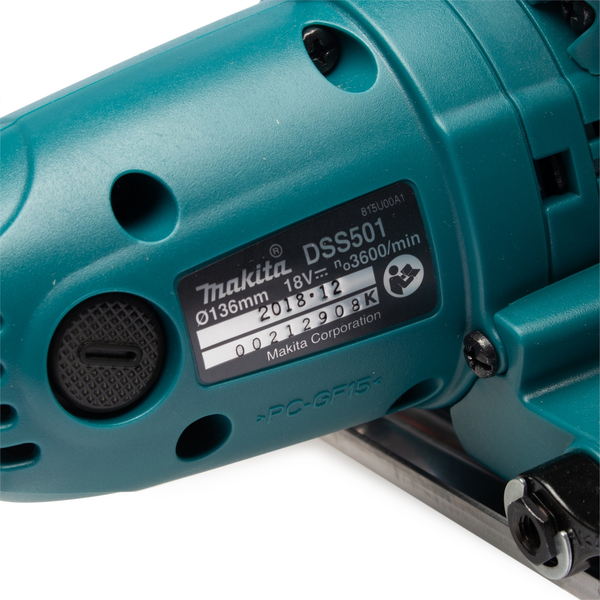 เลื่อยวงเดือน 5" -136MM 18V DSS501Z MAKITA รุ่น DSS501DZ รูปที่ 4