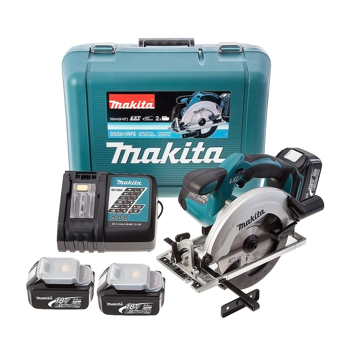 เลื่อยวงเดือน 6" 165MM - 18V MAKITA รุ่น DSS611RFE รูปที่ 2