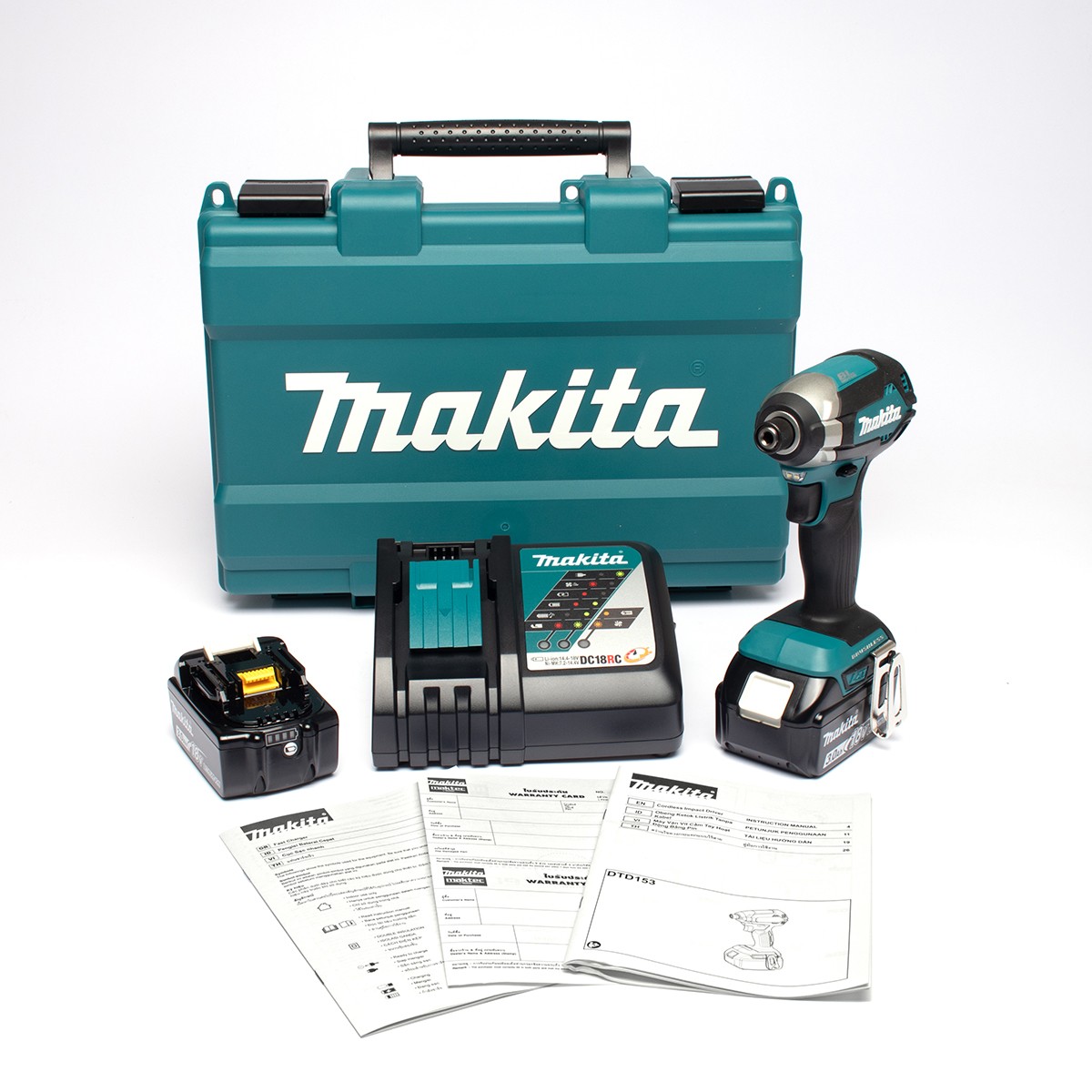 MAKITA DTD153RFE สว่านอิมแพคไร้สาย 18V 3.0A BL ราคา ฿8,507.8