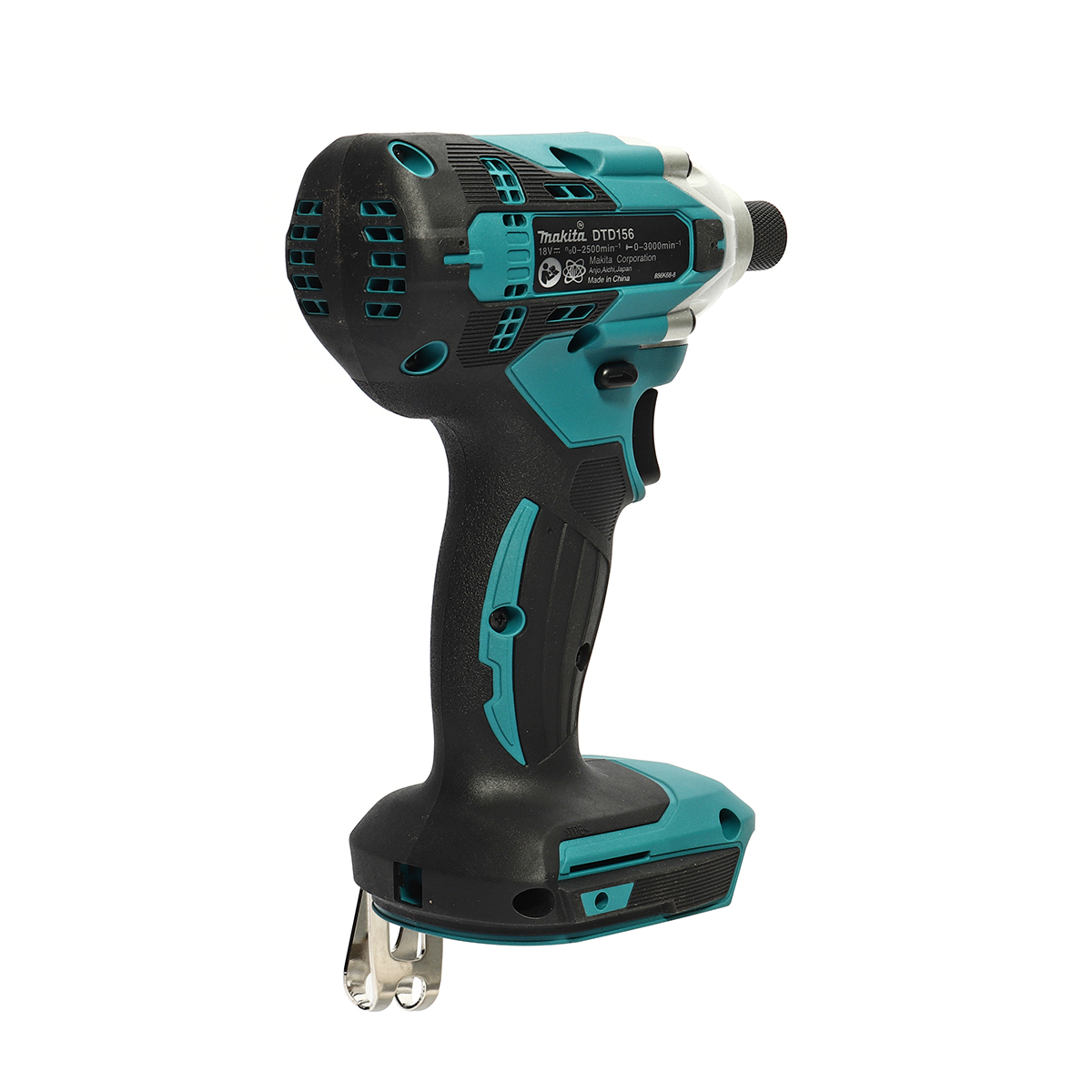 MAKITA สว่านไขควงกระแทกไร้สาย 18 โวลต์ รุ่น DTD156Z (ไม่รวมแบตเตอรี่และแท่นชาร์จ) ความเร็วรอบตัวเปล่า (RPM) 0 - 2,500 รอบ/นาที (มากีต้า) รูปที่ 2