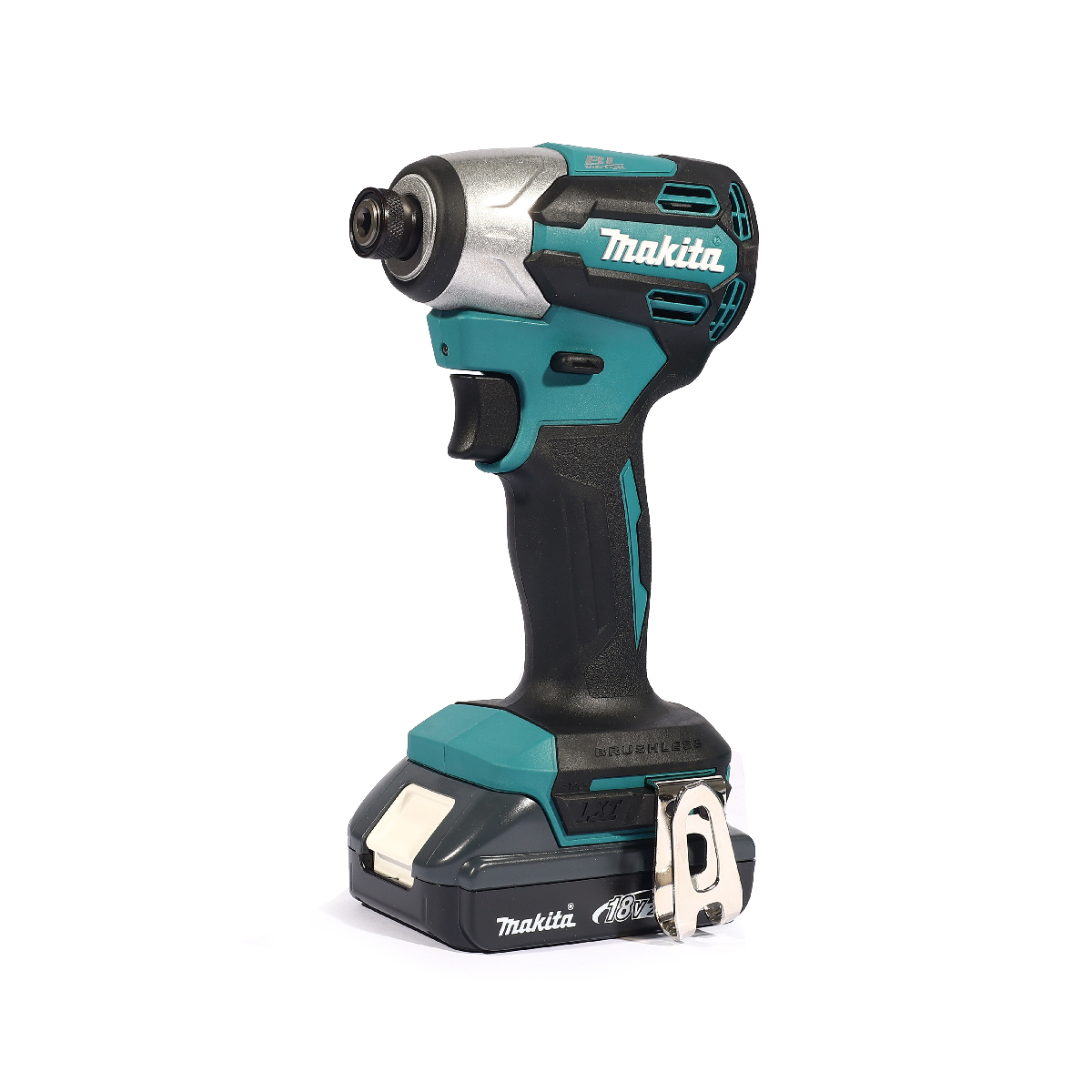 MAKITA DTD158WVE สว่านอิมแพคไร้สาย 18 โวลต์ (รวมแบตเตอรี่และแท่นชาร์จ) (มากีต้า) รูปที่ 2