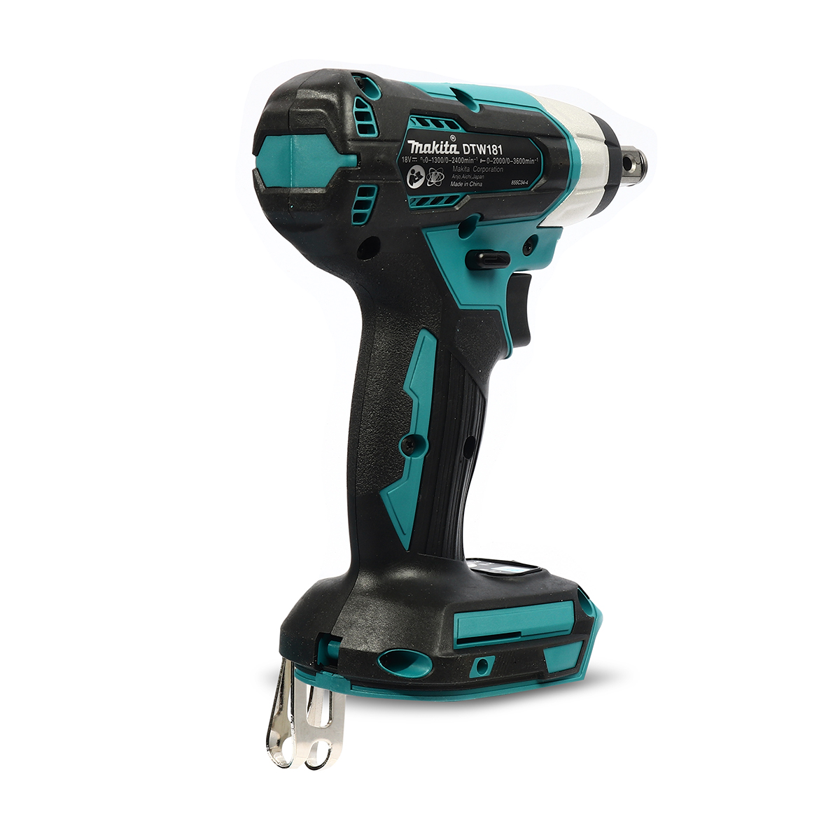 MAKITA เครื่องขันบล็อกไร้สาย 18 โวลต์ รุ่น DTW181Z (ไม่รวมแบตเตอรี่และแท่นชาร์จ) ความเร็วรอบตัวเปล่า (Hard) 0 - 2,400 รอบ/นาที (มากีต้า) รูปที่ 3