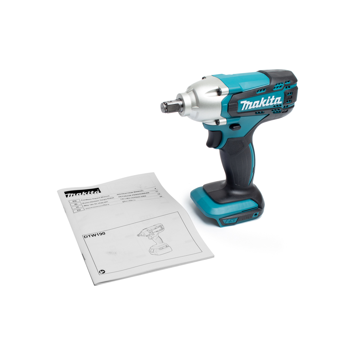 MAKITA เครื่องขันบล๊อกไร้สาย 18 โวลต์ รุ่น DTW-190Z (ไม่รวมแบตเตอรี่และแท่นชาร์จ) ความเร็วรอบตัวเปล่า (Hard) 0 - 2,300 รอบ/นาที (มากีต้า) รูปที่ 5
