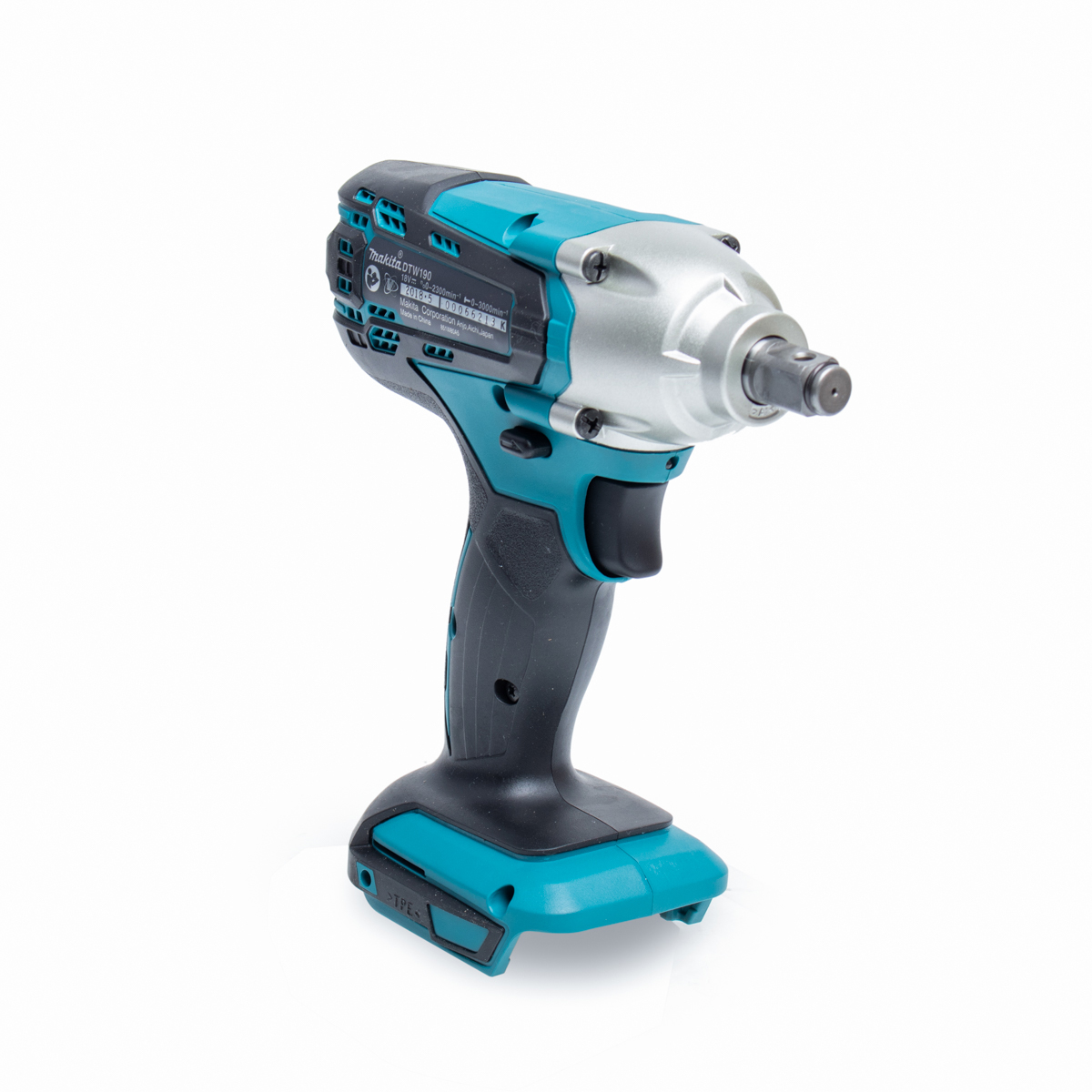 MAKITA เครื่องขันบล๊อกไร้สาย 18 โวลต์ รุ่น DTW-190Z (ไม่รวมแบตเตอรี่และแท่นชาร์จ) ความเร็วรอบตัวเปล่า (Hard) 0 - 2,300 รอบ/นาที (มากีต้า) รูปที่ 2
