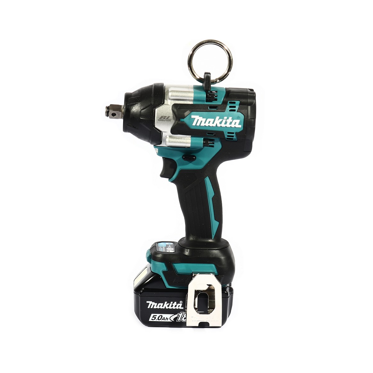MAKITA เครื่องขันบล็อกไร้สาย 18 โวลต์ รุ่น DTW700TJX1 +สายสะพาย (รวมแบตเตอรี่และแท่นชาร์จ) ความเร็วรอบตัวเปล่า (Max) 0 - 2,200 รอบ/นาที (มากีต้า) รูปที่ 3