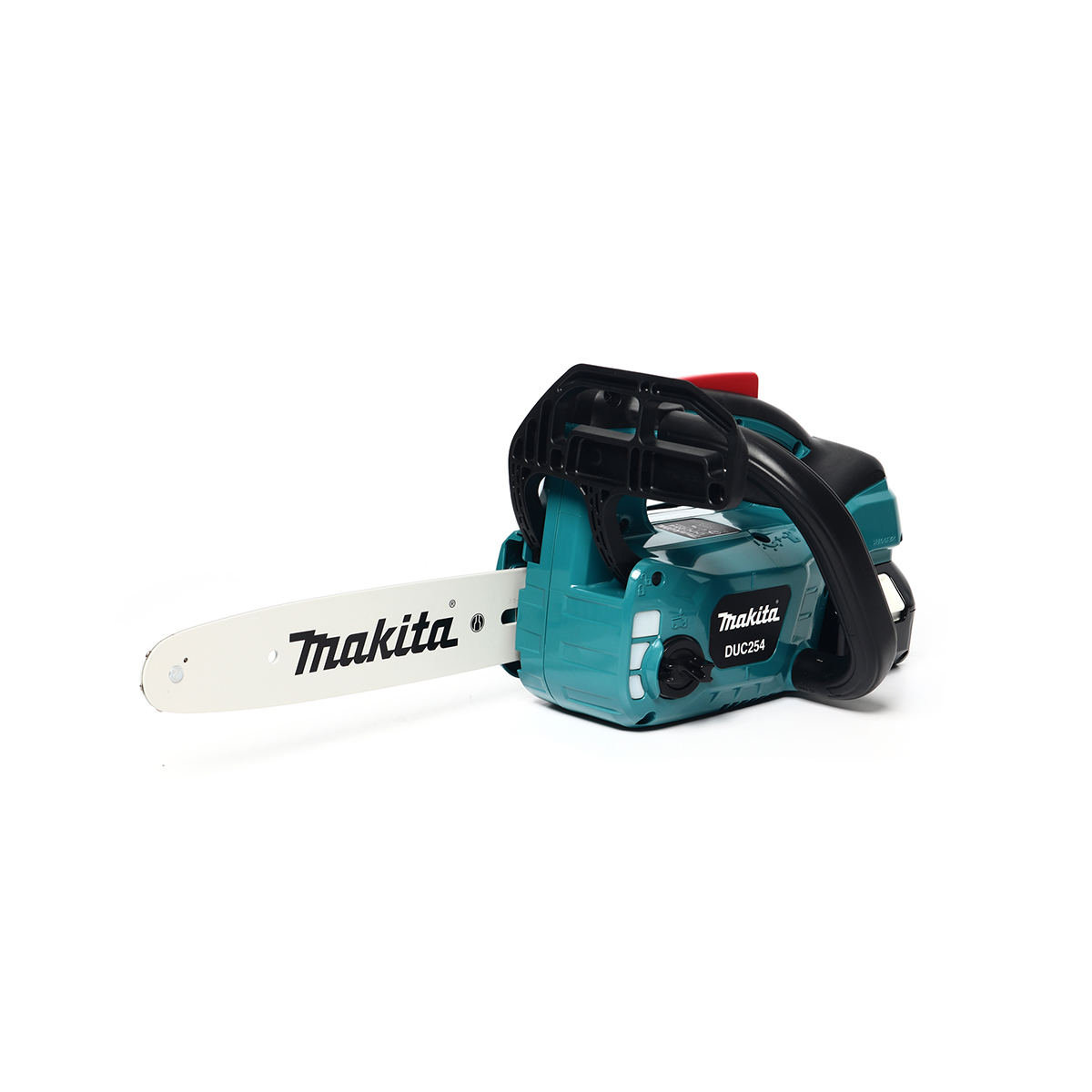 MAKITA เลื่อยโซ่ไร้สาย 18 โวลต์ รุ่น DUC254RF ความยาวบาร์ 10 นิ้ว (รวมแบตเตอรี่-แท่นชาร์จ) ความจุถังน้ำมันโซ่ 140 มิลลิลิตร (มากีต้า) รูปที่ 3