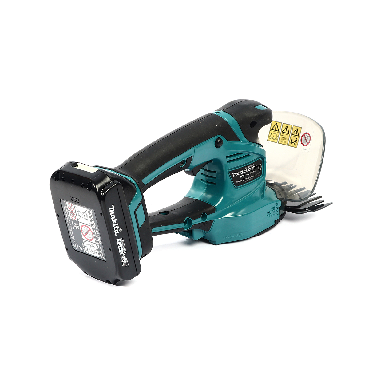 MAKITA กรรไกรเล็มหญ้าไร้สาย 18V รุ่น DUM111SYX ความกว้างในการตัดหญ้า 110 มม. (รวมแบตเตอรี่-แท่นชาร์จ) (มากีต้า) รูปที่ 4