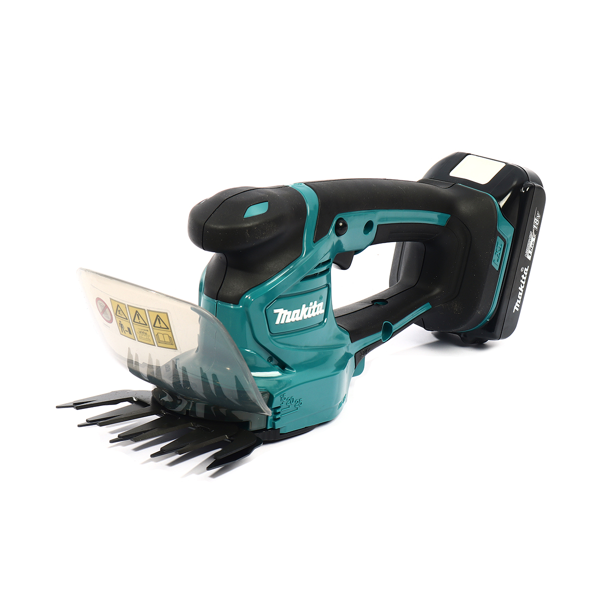 MAKITA กรรไกรเล็มหญ้าไร้สาย 18V รุ่น DUM111SYX ความกว้างในการตัดหญ้า 110 มม. (รวมแบตเตอรี่-แท่นชาร์จ) (มากีต้า) รูปที่ 2