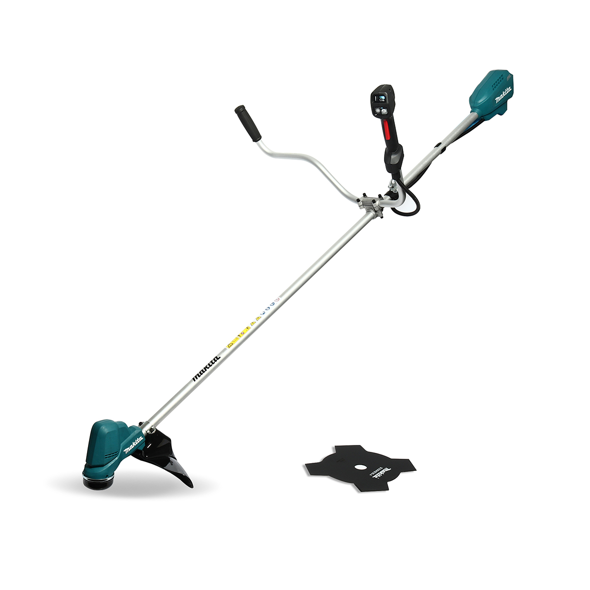 MAKITA เครื่องตัดหญ้าไร้สาย 18 โวลต์ รุ่น DUR190UZX1 (ไม่รวมแบตเตอรี่-แท่นชาร์จ) ความเร็วรอบตัวเปล่า 3,500 - 6,000 รอบ/นาที (มากีต้า) ราคา ฿6,622