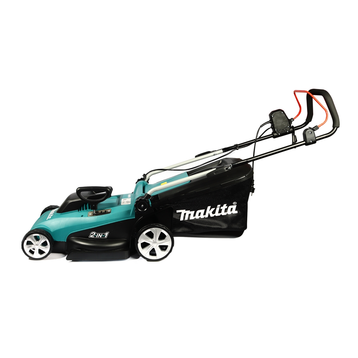 MAKITA รถเข็นตัดหญ้าไฟฟ้า กำลังไฟ 1,400 วัตต์ รุ่น ELM3720 ความกว้างของใบตัด 370 มม. (14-1/2 นิ้ว) (มากีต้า) รูปที่ 2