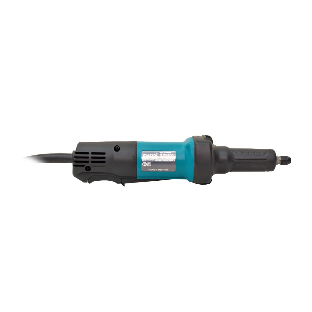 MAKITA เครื่องเจียรแกนไฟฟ้า ขนาด 6 มม. (1/4 นิ้ว ) กำลังไฟ 400 วัตต์ รุ่น GD-0600 ความเร็วรอบตัวเปล่า 25,000 รอบ/นาที สวิตช์บีบ มีฉนวนสองชั้น (มากีต้า) รูปที่ 3
