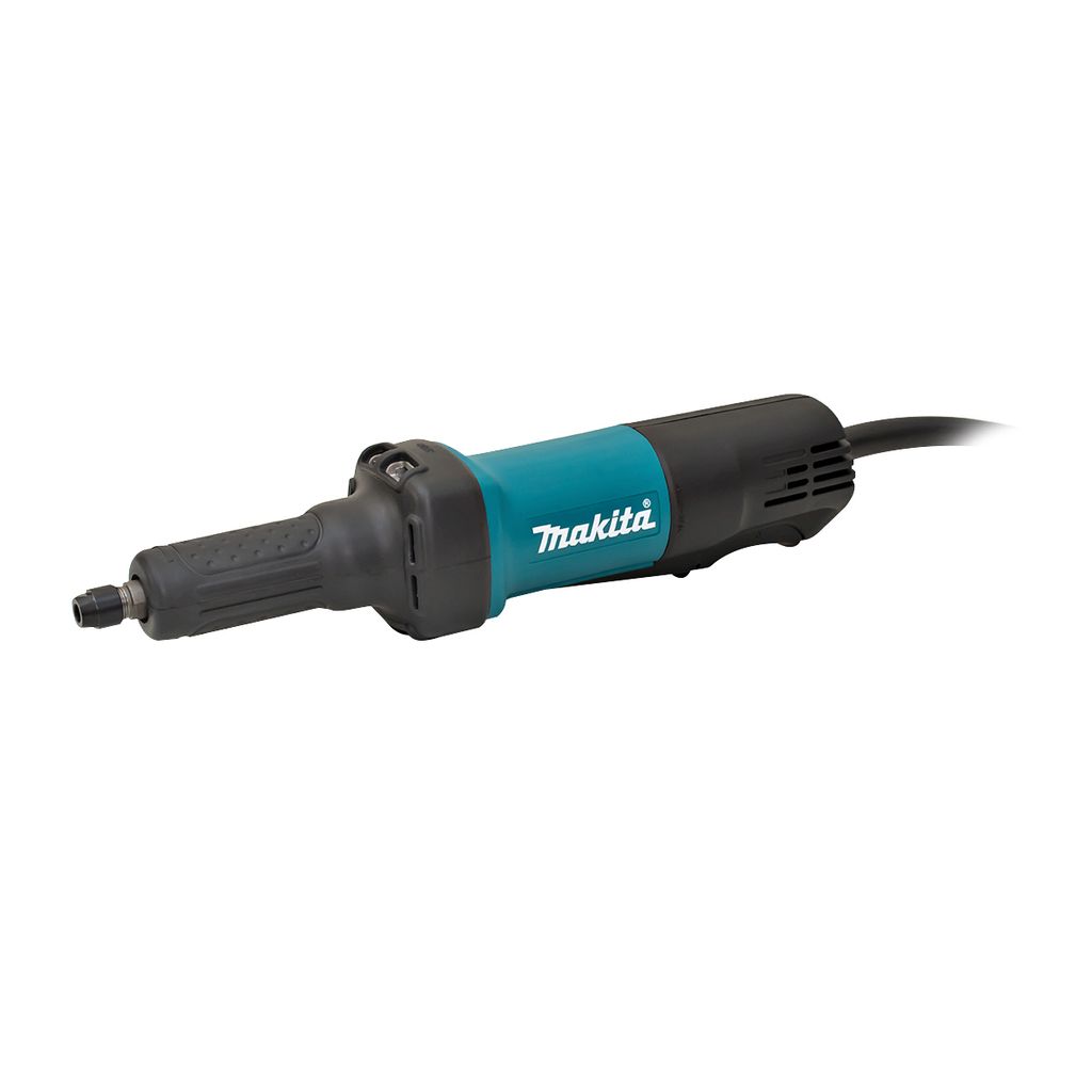 MAKITA เครื่องเจียรแกนไฟฟ้า ขนาด 6 มม. (1/4 นิ้ว ) กำลังไฟ 400 วัตต์ รุ่น GD-0600 ความเร็วรอบตัวเปล่า 25,000 รอบ/นาที สวิตช์บีบ มีฉนวนสองชั้น (มากีต้า) ราคา ฿2,772