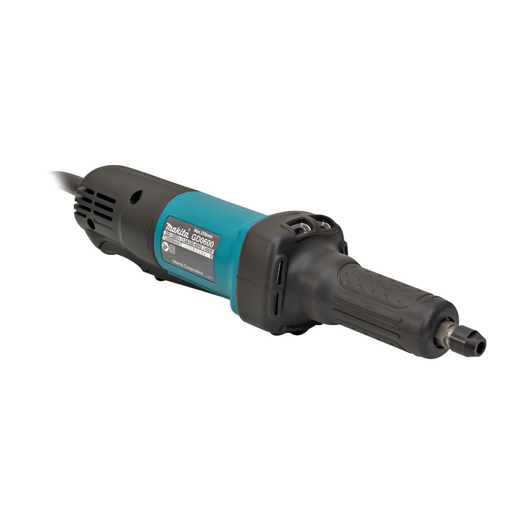 MAKITA เครื่องเจียรแกนไฟฟ้า ขนาด 6 มม. (1/4 นิ้ว ) กำลังไฟ 400 วัตต์ รุ่น GD-0600 ความเร็วรอบตัวเปล่า 25,000 รอบ/นาที สวิตช์บีบ มีฉนวนสองชั้น (มากีต้า) รูปที่ 2