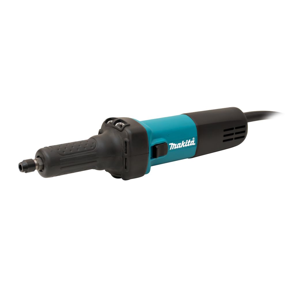 MAKITA เครื่องเจียรแกนไฟฟ้า ขนาด 6 มม. (1/4 นิ้ว ) กำลังไฟ 400 วัตต์ รุ่น GD-0601 ความเร็วรอบตัวเปล่า 25,000 รอบ/นาที มีฉนวนสองชั้น (มากีต้า) ราคา ฿2,849