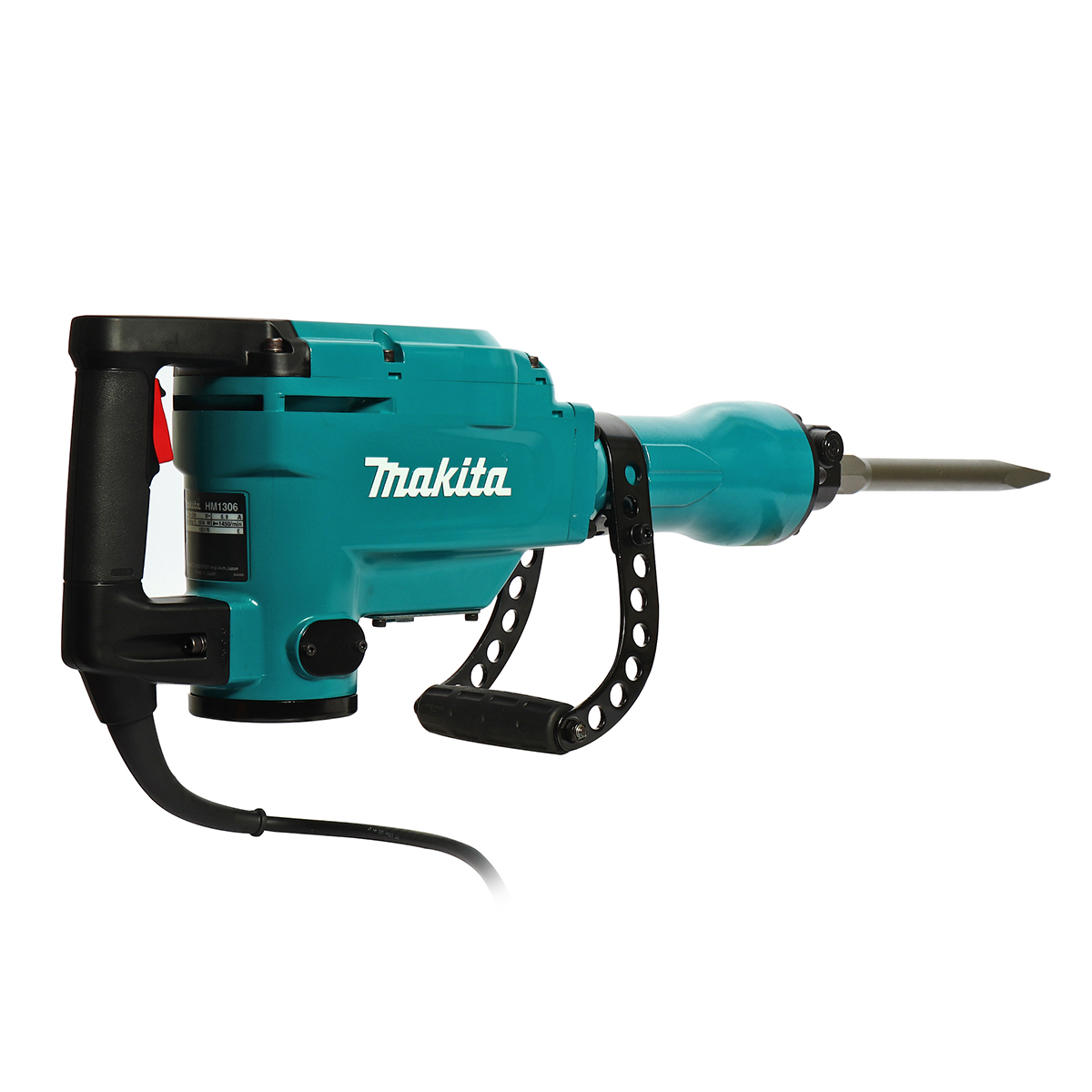 MAKITA เครื่องสกัดคอนกรีตไฟฟ้า 21.7 จูล ขนาด 30 มม. (1-3/16 นิ้ว) กำลังไฟ 1,510 วัตต์ รุ่น HM-1306 อัตราการกระแทก 1,450 ครั้ง/นาที (มากีต้า) รูปที่ 3