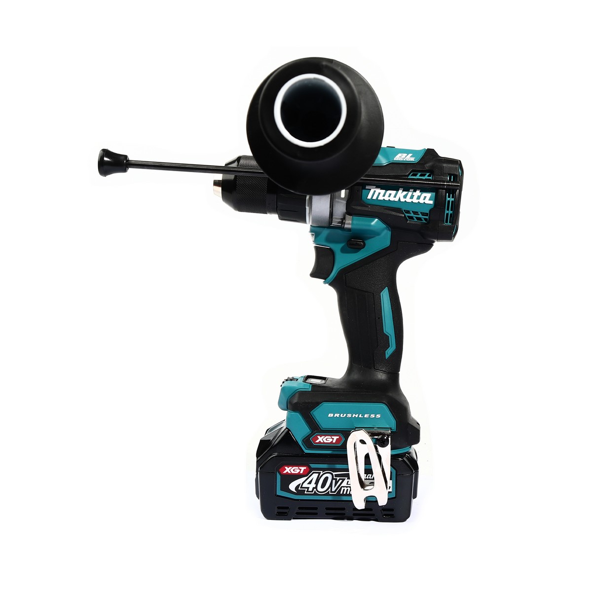 MAKITA สว่านกระแทกไร้สาย 40 โวลต์ รุ่น HP001GD101 ขนาด 1/2 นิ้ว (รวมแบตเตอรี่และแท่นชาร์จ) ความเร็วรอบตัวเปล่า สูง 0 - 2,600 รอบ/นาที (มากีต้า) รูปที่ 3